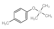 Benzene,1-methyl-4-[(trimethylsilyl)oxy]- structure