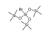 3-Brom-1,1,1,5,5,5-hexamethyl-3-trimethylsiloxytrisiloxan结构式