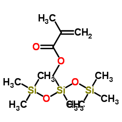 (methacryloxymethyl)bis(trimethylsiloxy)methylsilane Structure