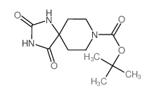 8-Boc-2,4,8-三氮杂螺[4.5]癸烷-1,3-二酮结构式
