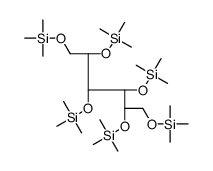 Trimethylsilyldulcitol Structure