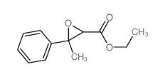 ethyl 3-methyl-3-phenyl-oxirane-2-carboxylate结构式