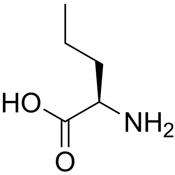 D(-)-Norvaline Structure