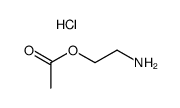 2-aminoethyl acetate hydrochloride Structure