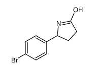 5-(4-溴苯基)吡咯烷-2-酮结构式