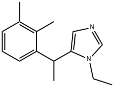 5-(1-(2,3-dimethylphenyl)ethyl)-1-ethyl-1H-imidazole Structure