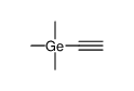 ethynyl(trimethyl)germane Structure