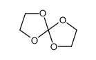 1,4,6,9-tetraoxaspiro[4.4]nonane结构式