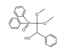 1,1-Dimethoxy-2-hydroxy-2-phenylethyl-1-(diphenylphosphine oxide) Structure