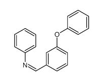 1-(3-phenoxyphenyl)-N-phenylmethanimine Structure