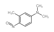 Benzenamine,N,N,3-trimethyl-4-nitroso- Structure