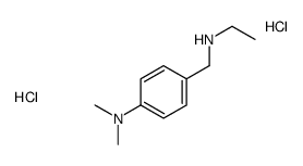 N-乙基-4-(二甲氨基)苄胺结构式