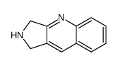2,3-Dihydro-1H-pyrrolo[3,4-b]quinoline结构式