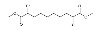 α,α'-dibromosebacate de dimethyle结构式