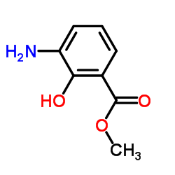 3-氨基-2-羟基苯甲酸甲酯结构式