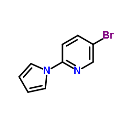 5-溴-2-(1h-吡咯-1-基)吡啶结构式