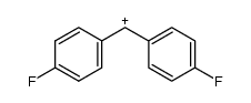 bis(4-fluorophenyl)methylium Structure