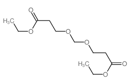 Propanoic acid,3,3'-[methylenebis(oxy)]bis-, diethyl ester (9CI) Structure