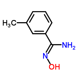 N-羟基-3-甲基苯甲脒结构式