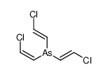 tris[(E)-2-chloroethenyl]arsane Structure