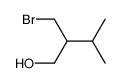 rac-2-(bromomethyl)-3-methylbutano-1-ol结构式