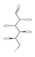 6-脱氧-6-氟-D-半乳糖结构式