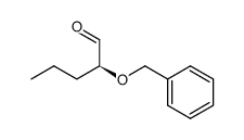 (S)-2-(benzyloxy)pentanal结构式