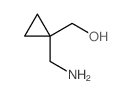 (1-(Aminomethyl)cyclopropyl)methanol structure