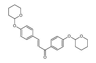 1,3-bis[4-(oxan-2-yloxy)phenyl]prop-2-en-1-one结构式