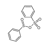 Benzolsulfonsaeure-benzolsulfinsaeure-anhydrid Structure