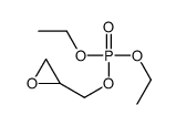 diethyl oxiran-2-ylmethyl phosphate Structure