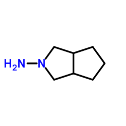 3-氨基-3-氮杂二环[3.3.0]辛烷结构式