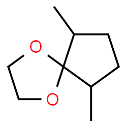 1,4-Dioxaspiro[4.4]nonane,6,9-dimethyl- Structure