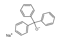 sodium triphenylmethoxide结构式