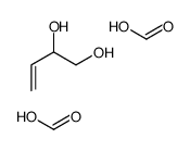 but-3-ene-1,2-diol,formic acid Structure