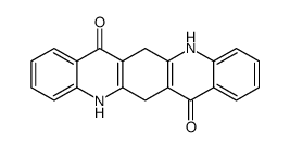 5,6,12,13-tetrahydroquino[2,3-b]acridine-7,14-dione结构式