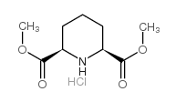 顺式-哌啶-2,6-二羧酸二甲酯盐酸盐结构式