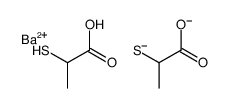barium(2+),2-sulfanylpropanoate Structure