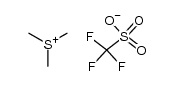 trimethylsulfonium triflate结构式