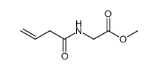 Vinylacetylglycinmethylester Structure