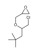 2-[(1-chloro-4,4-dimethylpentan-2-yl)oxymethyl]oxirane Structure