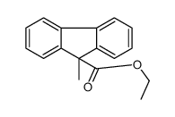 ethyl 9-methylfluorene-9-carboxylate结构式