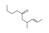 7-methyldec-8-en-5-one Structure