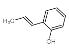 2-丙烯基苯酚,顺反异构体混合物结构式