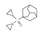 Aziridine,1,1'-(tricyclo[3.3.1.13,7]dec-1-ylphosphinylidene)bis- (9CI)结构式