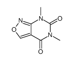 5,7-dimethyl-[1,2]oxazolo[3,4-d]pyrimidine-4,6-dione结构式