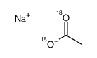 乙酸钠-18O2结构式