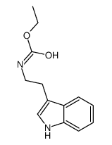 ethyl N-[2-(1H-indol-3-yl)ethyl]carbamate结构式