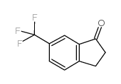 6-(三氟甲基)-1-茚满酮结构式