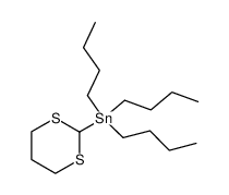 tributyl(1,3-dithian-2-yl)stannane Structure
